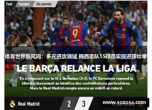 体育世界新风向：多元进攻领域 梅西率队15球员实现进球壮举